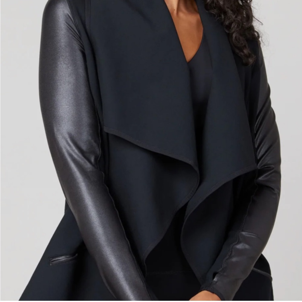 SPANX drape front jacket